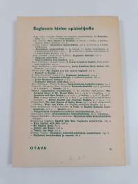 Englanninkielen käännöstehtäviä sekä ylioppilastehtävät vuodesta 1950 lähtien : (Tekstiosa)