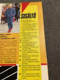 Seura 1986 nr 48, Kristiina Ratia, vuoden kylä Kelujärvi, Miami Vice