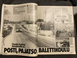 Seura 1986 nr 48, Kristiina Ratia, vuoden kylä Kelujärvi, Miami Vice
