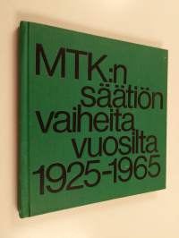 MTK:n säätiön vaiheita vuosilta 1925-1965