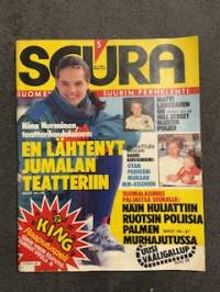 Seura 1987 nr 5, Nina Nurminen - en lähtenyt jumalan teatteriin, Ari Vatanen - Pariisi-Dakar, Matti Laukkanen - Hill Street blues suomalaisväriä