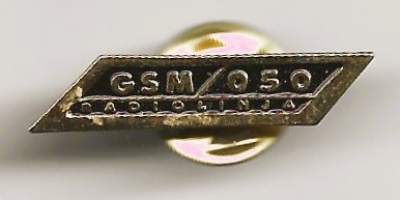 Radiolinja GSM / 050 pinssi  rintamerkki
