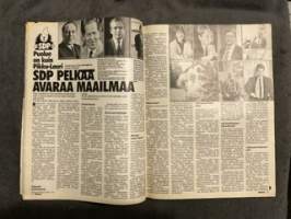 Seura 1988 nr 38, Seura Soulissa, puoluesarja - SDP