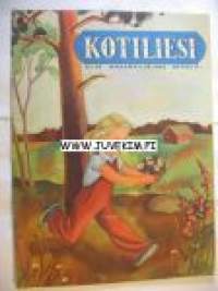 Kotiliesi 1942 nr 12, kesäkuu  sunnuntaityötä sotasairaalassa, sydänkesän työkalenteri, koetamme saada kotipellavista parhaan kesäpukumme, ämmänlänget