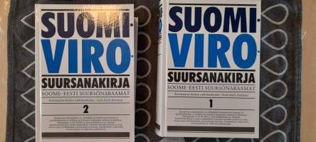 Suomi - Viro suursanakirja 1-2 Soome - eesti suursonaraamat 1-2. (Sanakirja)