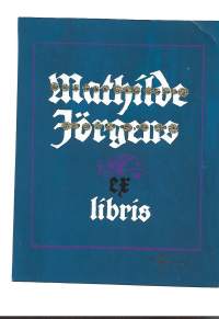 Mathilde Jörgens    -  Ex Libris