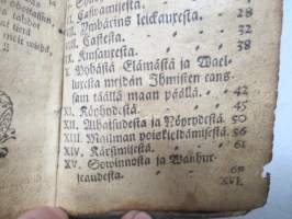 Uscowaisten sieluin osallisuus Iesuxesa Christuxesa (1 Cor. I:9.) se on hyödytys ja lohdutus uscon wahwistuxexi/ nijn myös opetus ja w-Huom! 1. painos v. 1746, Turku