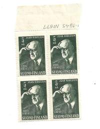 LaPe  306 Sibelius  arkin osa  4  kpl postituore postimerkki **