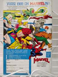 Marvel Ryhmä-X No 4 1989