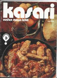 Kasari  1971 nr 1 uuden maun lehti   ruokaohjeita