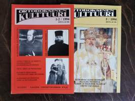 Ortodoksinen kulttuuri 1-2/1994 ja 5/1994