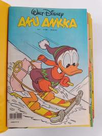 Aku Ankka vuosikerta 1991 (puuttuu nro 8, 2 kansiota)