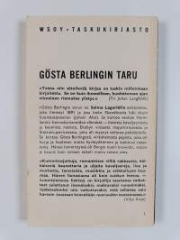 Gösta Berlingin taru 1