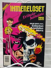 Marvel Ihmeneloset erikoisjulkaisu No 1 1991