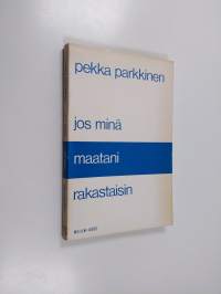 Jos minä maatani rakastaisin