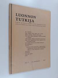 Luonnon tutkija 3/1947 : Suomalaisen eläin- ja kasvitieteellinen aikakauslehti