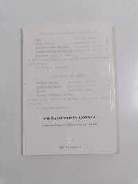 Farmaseuttista latinaa
