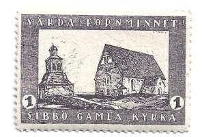 Vårda förminnet/ Sibbo gamla kyrka - kirjeensulkija kirjeensulkijamerkki