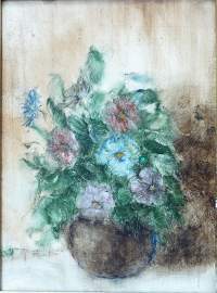 Jari Rytsälä, öljyvärimaalaus levylle , 27x23 cm kehystetty