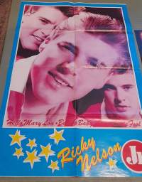 Ricky Nelson / Jr / Luhta -nuorisolehden keskiaukeama +Matkalla huomiseen juliste