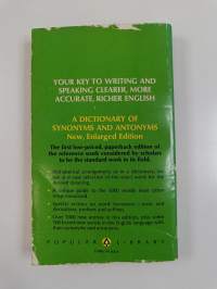 A dictionary of synonyms and antonyms and 5,000 worlds most often mispronounced