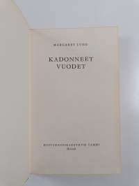 Kadonneet vuodet