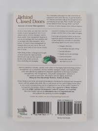 Behind Closed Doors - Secrets of Great Management