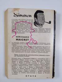 Maigret ja Picrattin tanssijatar : (komisario Maigret&#039;n tutkimuksia)