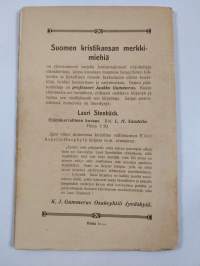 Piirteitä Arvi Juhana Logrenin elämästä sekä hänen aikansa herännäisyydestä Pohjanmaalla