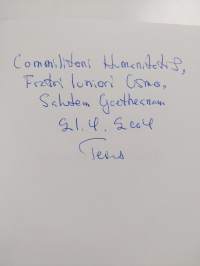 Der Musensohn = Runotarten lemmikki : valikoima Johann Wolfgang von Goethen lyriikkaa saksaksi ja suomeksi (signeerattu, tekijän omiste)