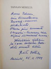 Taivaan mereltä (signeerattu, tekijän omiste)