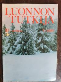 Puiden pakkaskestävyyteen liittyviä näkökohtia (Tapani Repo). Luonnontutkija 5/1987