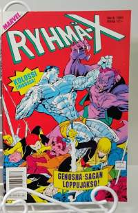 Marvel Ryhmä-X No 8 1991
