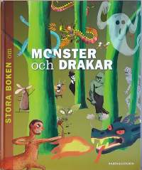 Stora Boken om Monster och Drakar.  (Lastenkirja, mytologia, satuhahmot)