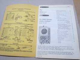 Heathkit FS-Breitbvand-Oszillograf de luxe Modell 10-12E - BAu- und Bedienungsanleitung