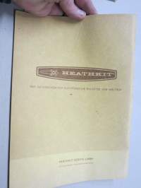Heathkit FS-Breitbvand-Oszillograf de luxe Modell 10-12E - BAu- und Bedienungsanleitung