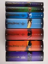 Harry Potter 1-7 (koko sarja): Harry Potter ja viisasten kivi ; Salaisuuksien kammio ; Azkabanin vanki ; Liekehtivä pikari ; Feeniksin kilta ; Puoliverinen prinss...