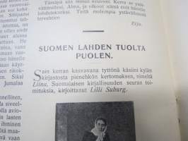 Naisten Ääni - erä lehtiä 20 kpl vuosilta 1909-1910, hyvää ajankuvaa naisten ja naisasialiikkeen näkökulmasta