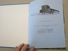 Seinäjoki - suomenkielisen Etelä-Pohjanmaan keskus -kuvateos, tämä kappale omistesivuineen kirjailija Erkki Palolampi (Kollaa kestää) 16.2.1987