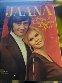Jaana joulukuu 12/1971. Anitta ja Ville-Veikko, Lenita ja Donner, Titti Somersalo