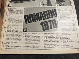 Suomen Kuvalehti 1977 nr 33, Veikko Vennamo, Kyrönjoen koski kanavaksi, Honkarakenne mainosliite (16 sivua)