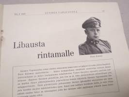 Suomen Vapaussota 1937 nr 2, kansikuva P.E. Svinhufvud, Studebaker mainos, Einar Vihma - Pommiretkiä Ruotsissa, Toivo Kuisma - Libausta rintamalle, Urho Ojamon matka