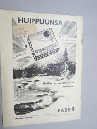 Suomen Vapaussota 1937 nr 2, kansikuva P.E. Svinhufvud, Studebaker mainos, Einar Vihma - Pommiretkiä Ruotsissa, Toivo Kuisma - Libausta rintamalle, Urho Ojamon matka