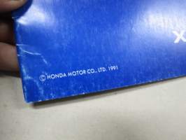 Honda XRV750N Shop Manual ADDENDUM -korjaamokirjan LISÄOSA