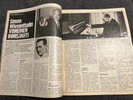 Suomen Kuvalehti 1977 nr 42, Simon Wiesenthal ja viimeinen ihmisjahti, Tommy Tabermann,  UKK ja valta