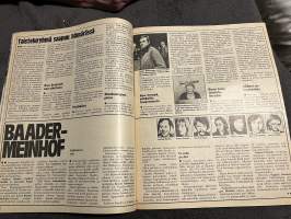 Suomen Kuvalehti 1977 nr 42, Simon Wiesenthal ja viimeinen ihmisjahti, Tommy Tabermann,  UKK ja valta