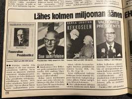 Suomen Kuvalehti 1977 nr 42, Simon Wiesenthal ja viimeinen ihmisjahti, Tommy Tabermann,  UKK ja valta
