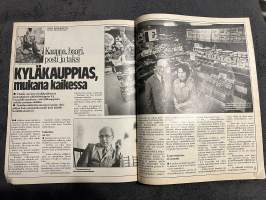 Suomen Kuvalehti 1977 nr 44, Suomi jätti Kyproksen (Yk-joukot),  Herbert von Karajan, E. J. Taanila palkittu kyläkauppias, mielisairaanhoitajat