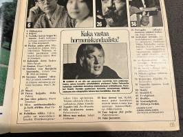 Suomen Kuvalehti 1977 nr 45, Hormonipaljastukset, Yoshiko Arai ja Seppo Kimanen