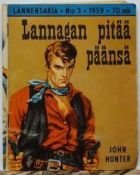 Lännensarja Lannagan pitää päänsä. No. 3/1959. (Lehti, 50-luku)